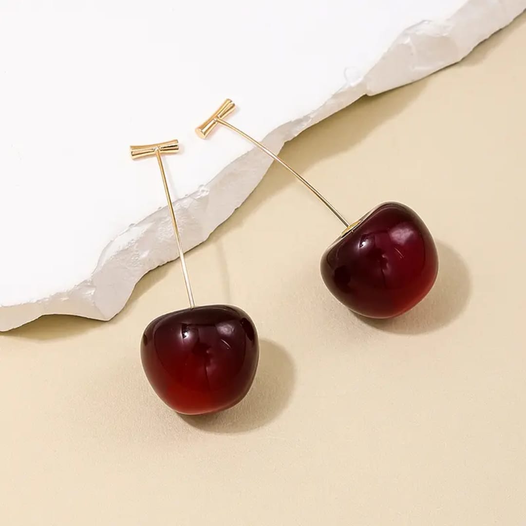 Aylin Cherry Drop Earrings photo 2