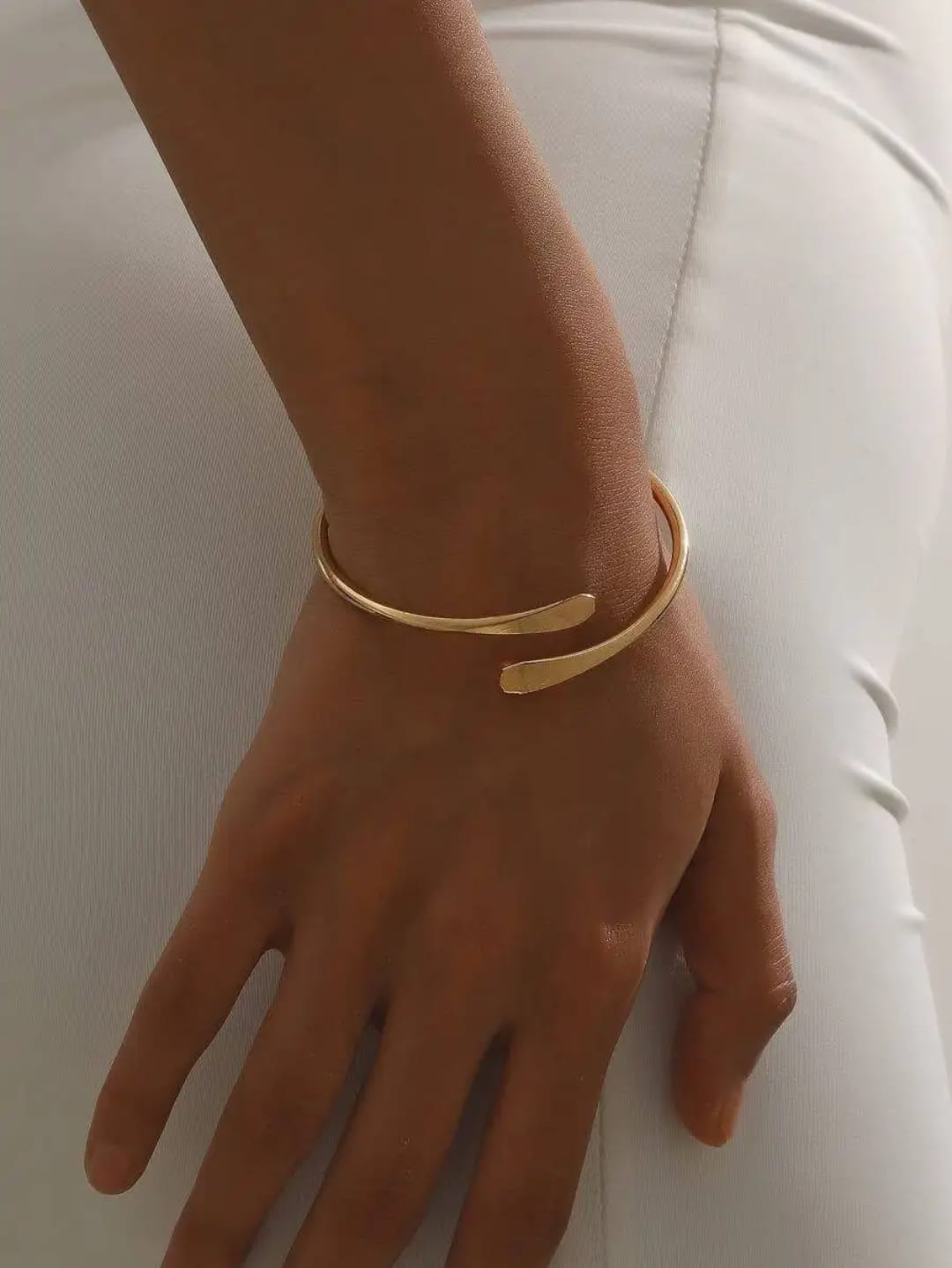 Golden Whisper Cuff Bracelet photo 2