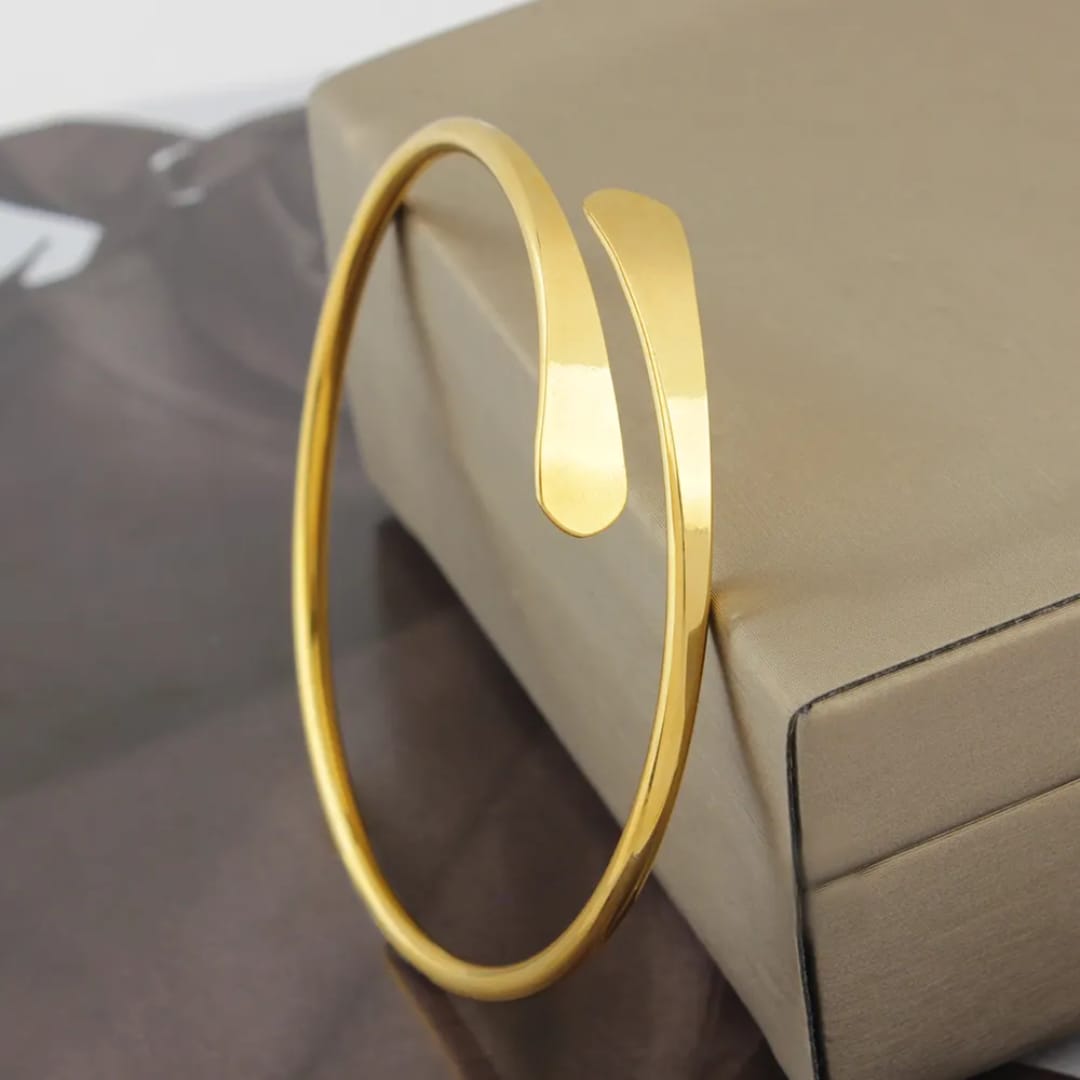 Golden Whisper Cuff Bracelet photo 5