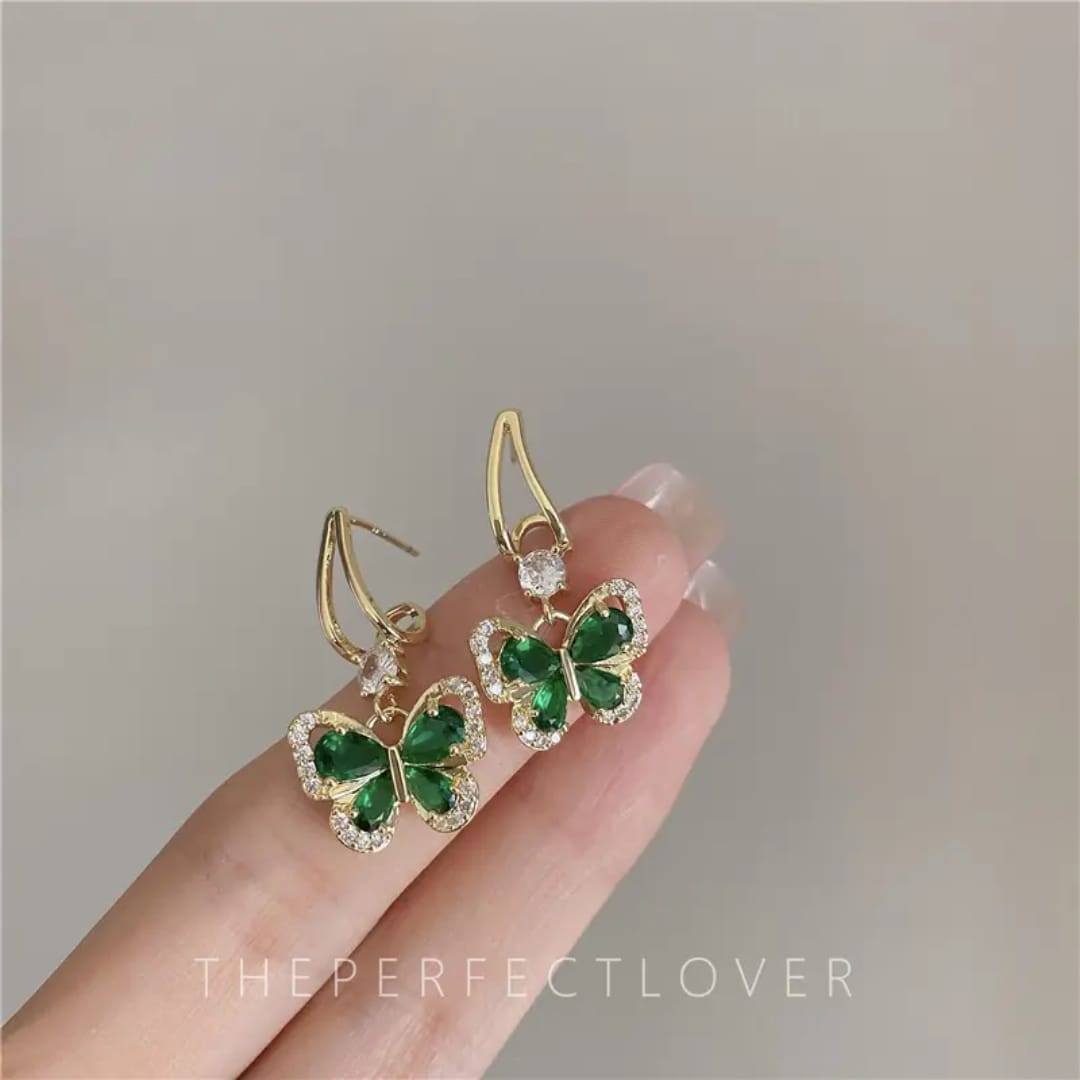 Aylin Élise Verde Butterfly Charms photo 2