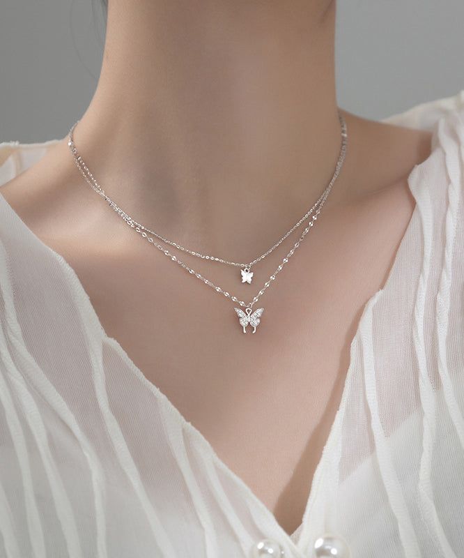 Papillon Lumière Layered Necklace photo 3