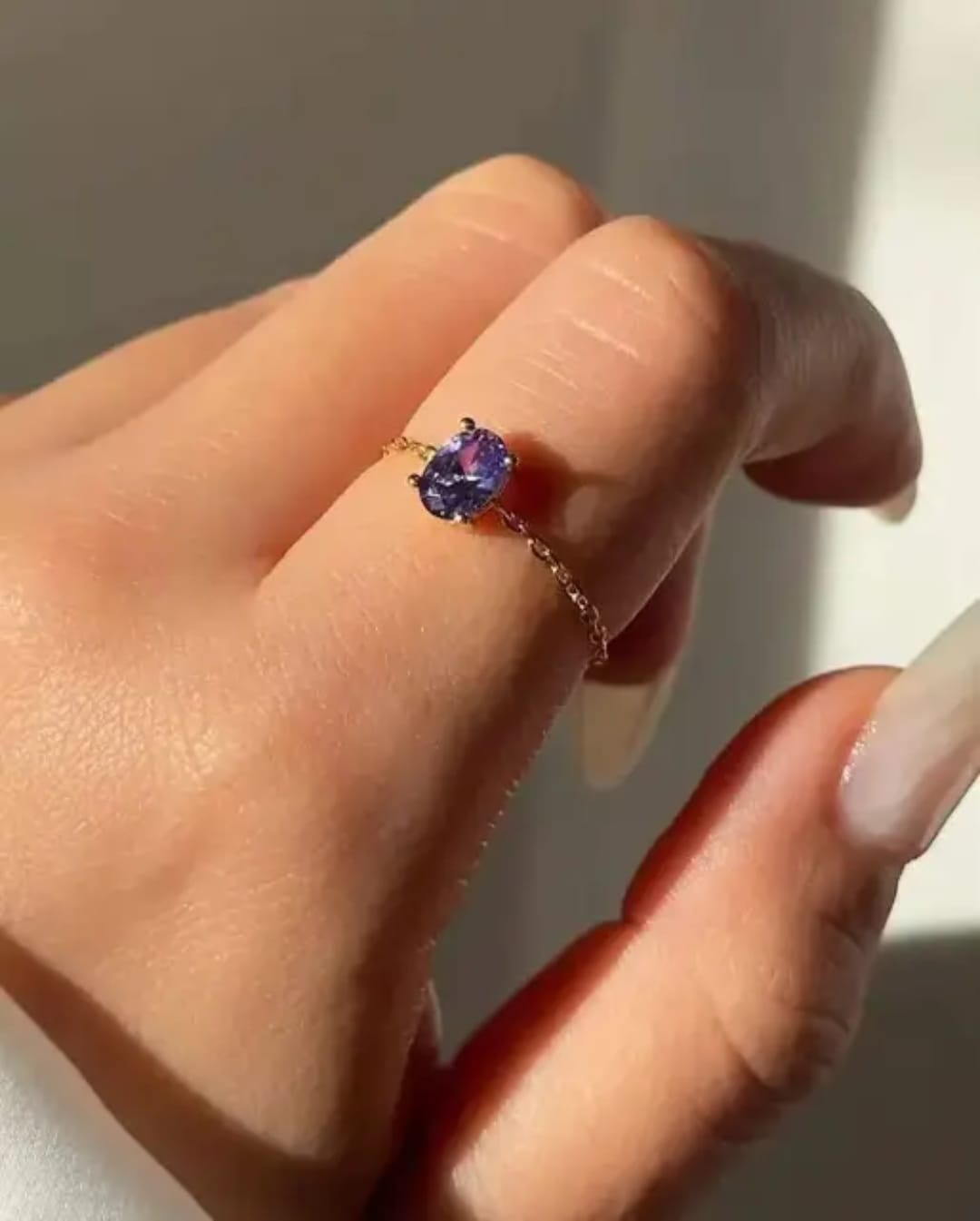 Aylin Luméra Amethyst Whisper Ring