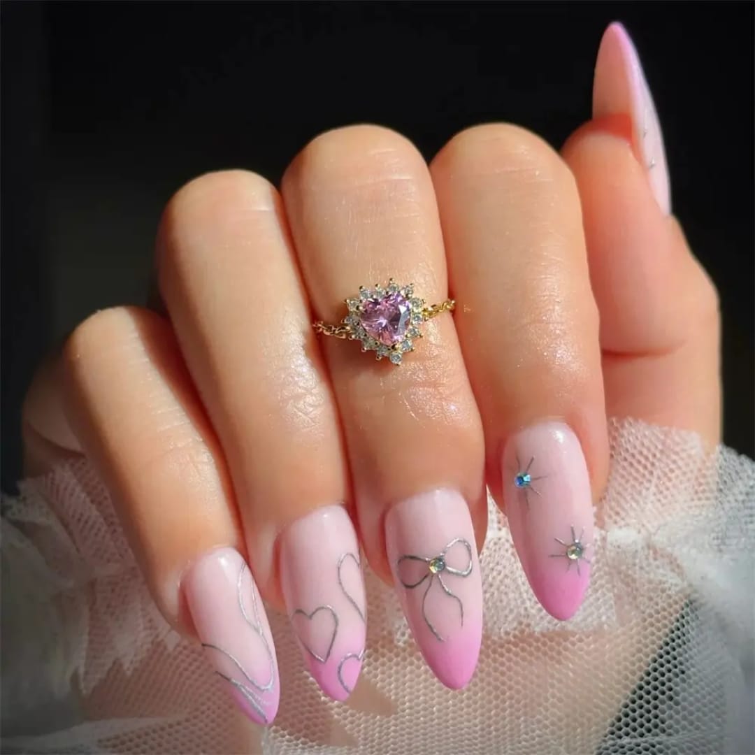 Aylin Pink Radiance CZ Ring — Anti-Tarnish, Stainless steel with 18k Gold PVD plated.