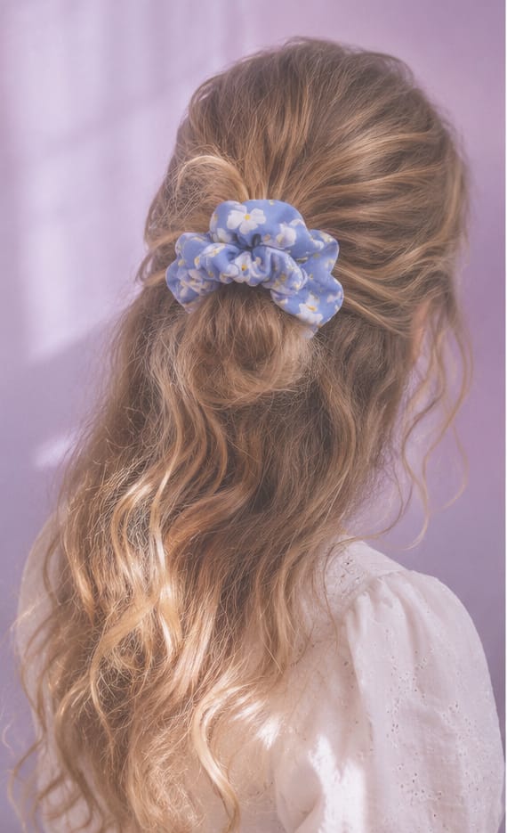Iris Bloom Scrunchie photo 6